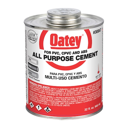 Oatey All Purpose Cement 32Oz 30847